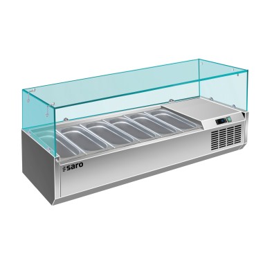 ShopDesChefs - Vitrine Réfrigérée de Table  - Modèle GN 1/3 VRX 1500/380