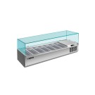 ShopDesChefs - Vitrine Réfrigérée de Table  - Modèle 1/3 GN VRX 1600/380