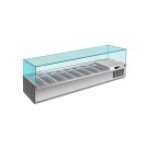 ShopDesChefs - Vitrine Réfrigérée de Table  - Modèle 1/3 GN VRX 1800/380