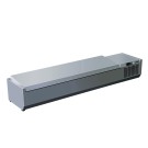 ShopDesChefs - Vitrine réfrigérée de table  avec couvercle - modèle 1/3 VRX 2000 S/S
