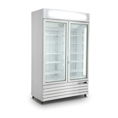 ShopDesChefs - Congélateur ventilé  à 2 portes vitrées modèle D 800