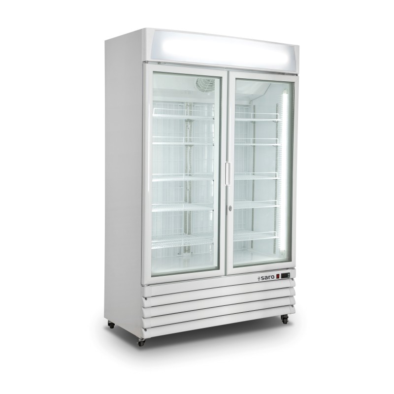 ShopDesChefs - Congélateur ventilé  à 2 portes vitrées modèle D 800