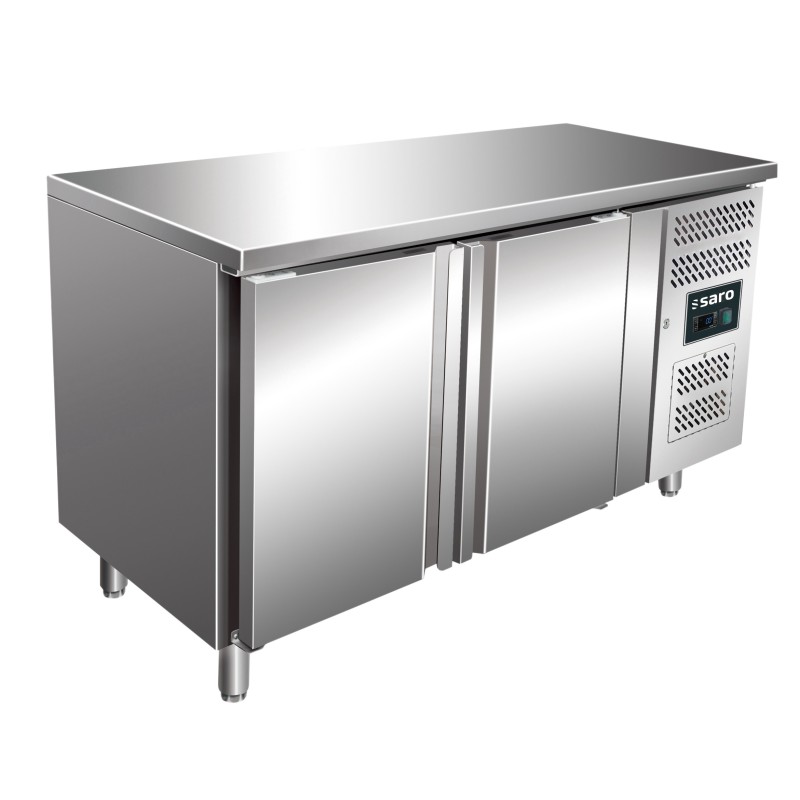 ShopDesChefs - Congélateur table  modèle à 2 portes HAJO 2100 BT