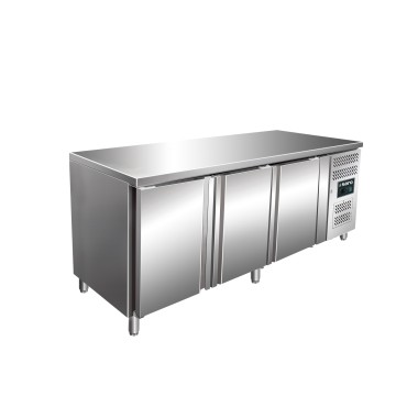 ShopDesChefs - Table congélateur , 3 portes, modèle HAJO 3100 BT