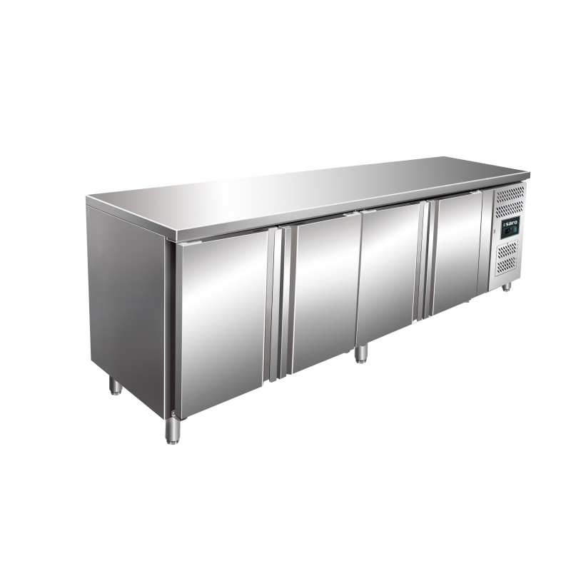 ShopDesChefs - Table congélateur , 4 portes, modèle HAJO 4100 BT