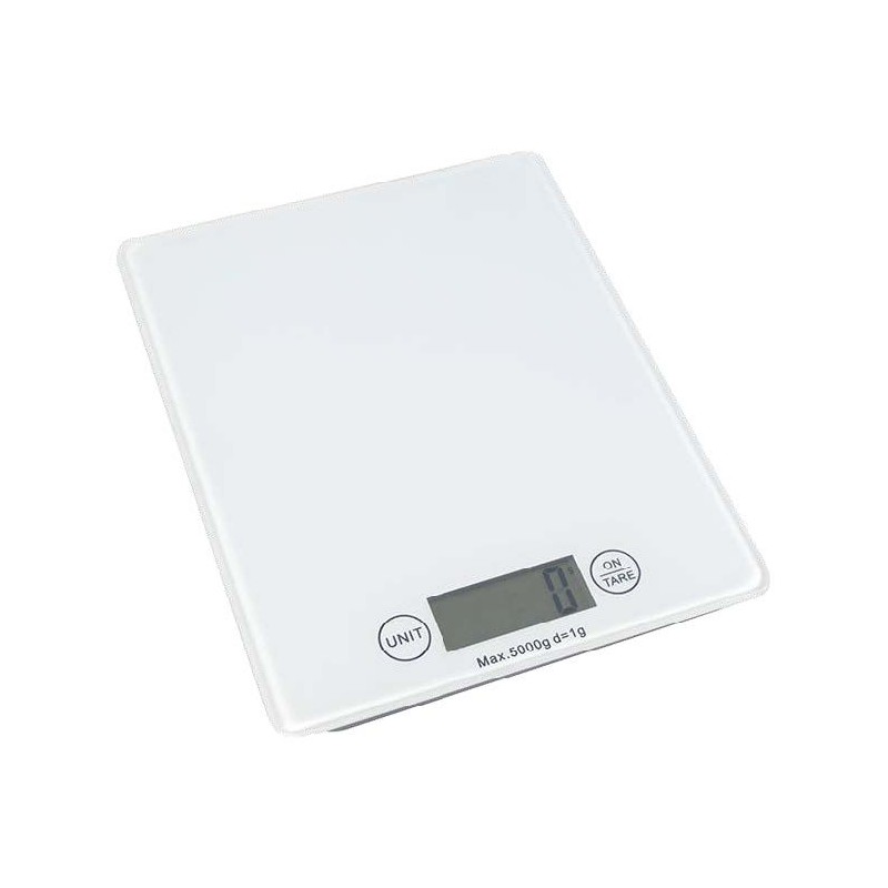 ShopDesChefs - Balance de cuisine numérique  / Avec plateau en verre jusqu'à 5 kg modèle 4745BO