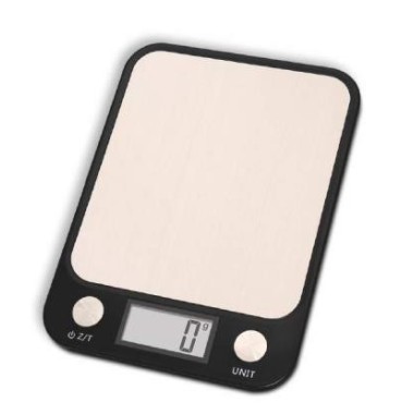 ShopDesChefs - Balance de cuisine numérique  / Avec plateau en verre jusqu'à 5 kg modèle 4797