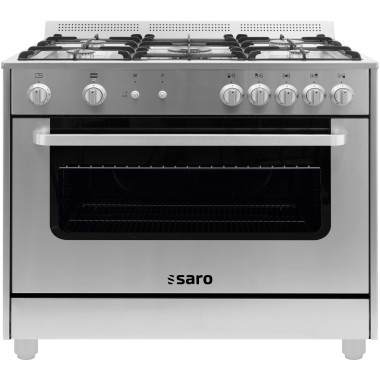 ShopDesChefs - Cuisinière multifonction à gaz/gaz , modèle TS95C71X