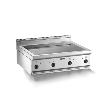 ShopDesChefs - Plaque de cuisson en vitrocéramique  modèle de table E7/CVE4BB