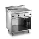 ShopDesChefs - Cuisinière vitrocéramique  avec support ouvert modèle E7/CVE4BA
