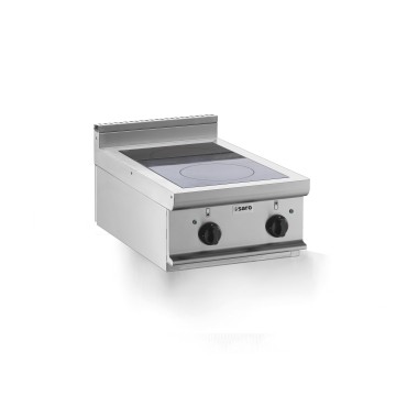 ShopDesChefs - Plaque de cuisson à induction  modèle de table E7/CUI2BBL