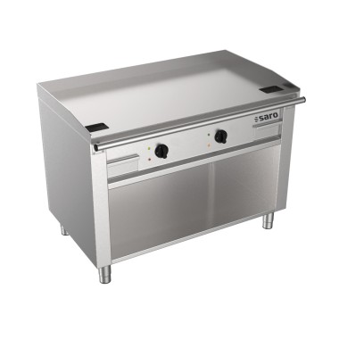 ShopDesChefs - Grill Teppanyaki électrique  avec support ouvert, modèle TED2/120 E