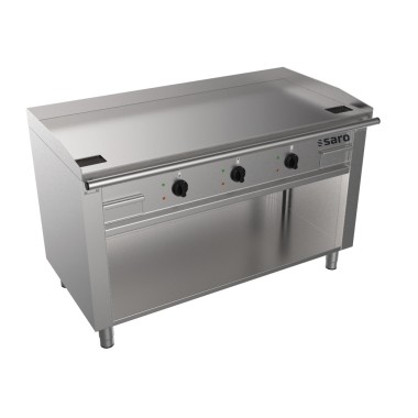 ShopDesChefs - Gril Teppanyaki électrique  avec support ouvert modèle TED3/140 E
