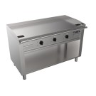 ShopDesChefs - Gril Teppanyaki électrique  avec support ouvert modèle TED3/140 E