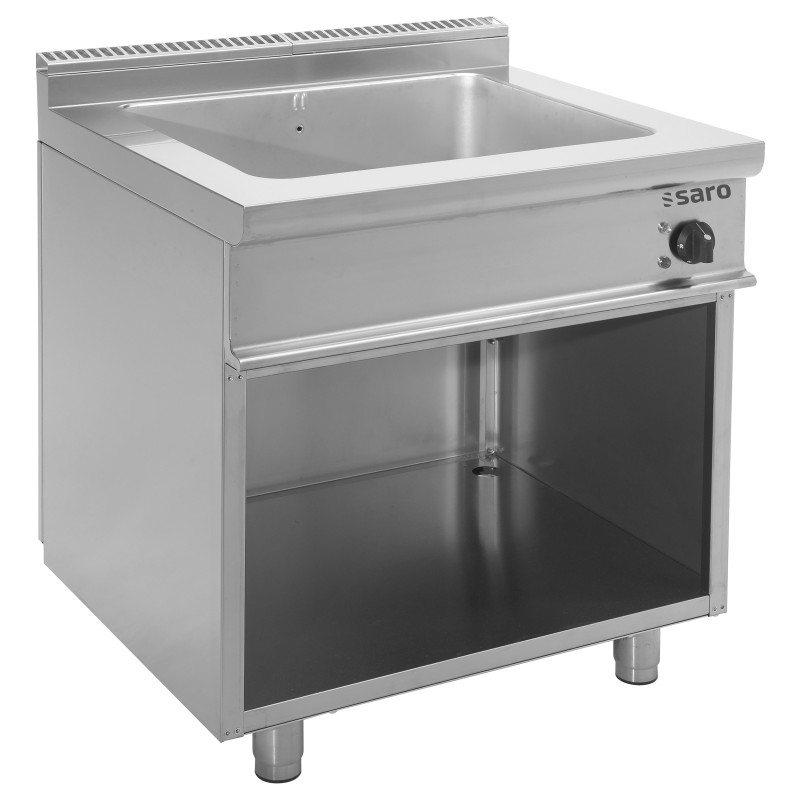 ShopDesChefs - Bain-Marie  avec support ouvert, modèle E7/BME2BA