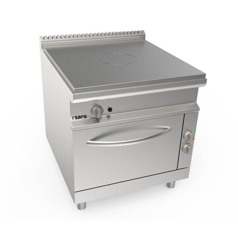 ShopDesChefs - Plaque de cuisson à induction  + four électrique modèle LQ / TPG4LE