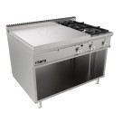 ShopDesChefs - Plaque de cuisson à gaz  avec structure ouverte - 2 brûleurs modèle LQ / TPG6BA