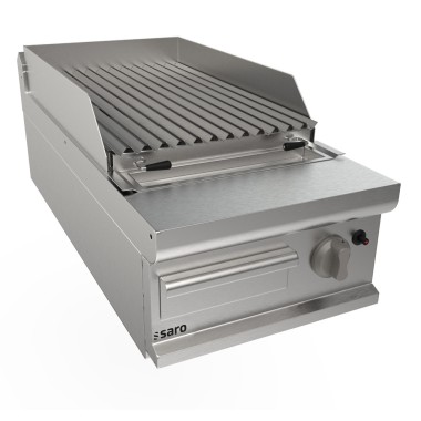 ShopDesChefs - Grill à pierre de lave à gaz de table  modèle LQ / BS1BB