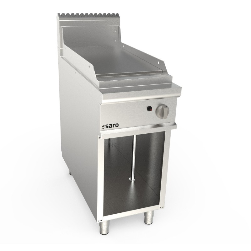 ShopDesChefs - Plaque de cuisson à gaz  avec support ouvert modèle LQ / FTG2BAL