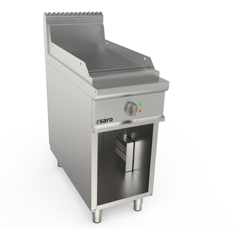 ShopDesChefs - Plaque de cuisson électrique  avec support ouvert modèle LQ / FTE2BAL