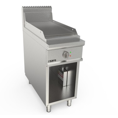 ShopDesChefs - Plaque de cuisson électrique  avec support ouvert modèle LQ / FTE2BAR