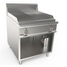 ShopDesChefs - Plaque de gril électrique  avec support ouvert modèle LQ / FTG4BAM
