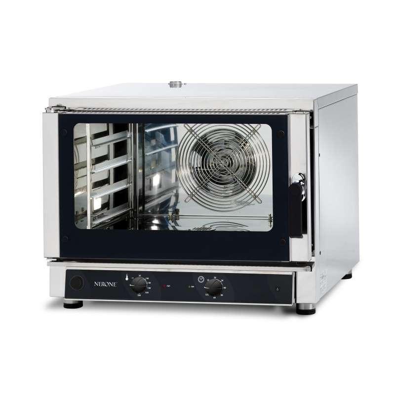ShopDesChefs - Four mixte à convection  avec humidification modèle MID 4