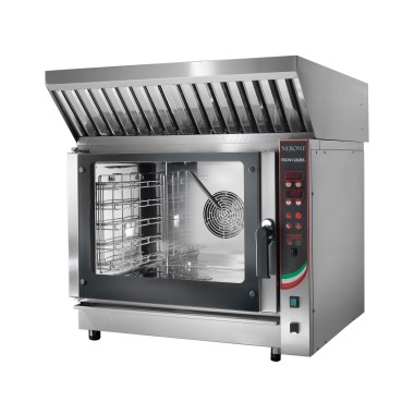 ShopDesChefs - Combiné vapeur digital  / Modèle Nerone CL5 avec 5 niveaux