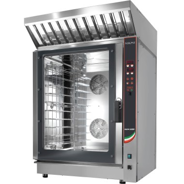 ShopDesChefs - Combi-vapeur digital  / Modèle Nerone CL10 avec 10 niveaux de cuisson