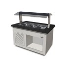 ShopDesChefs - Buffet chauffant  modèle PREMIUM LINE SB-H 130 blanc