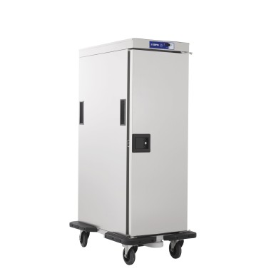 ShopDesChefs - Chariot chauffant pour banquettes  avec conteneur à vapeur et à eau modèle BWS-10