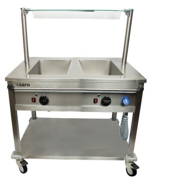 ShopDesChefs - Chariot bain-marie  modèle BTS-2