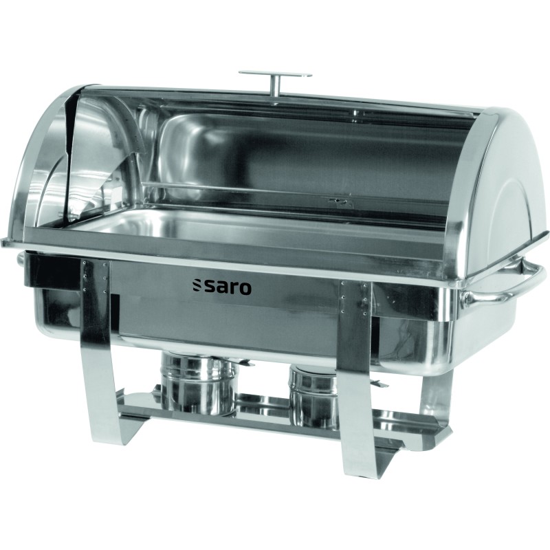 ShopDesChefs - Chafing Dish  avec couvercle roulant GN 1/1 modèle DENNIS
