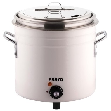 ShopDesChefs - Bouilloire à soupe rétro  modèle retro blanc