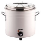 ShopDesChefs - Bouilloire à soupe rétro  modèle retro blanc