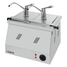 ShopDesChefs - Bain-marie  2 x 1/4 et 2 x 1/6 avec modèle de tête de pompe BM-0214