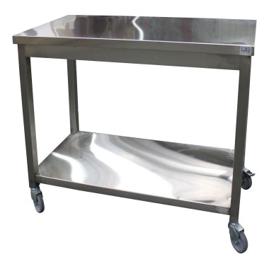 ShopDesChefs - Tables de travail mobiles  800x600x850mm