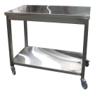 ShopDesChefs - Tables de travail mobiles  800x600x850mm