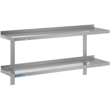 ShopDesChefs - Étagère murale , 2 tablettes, 1000mm