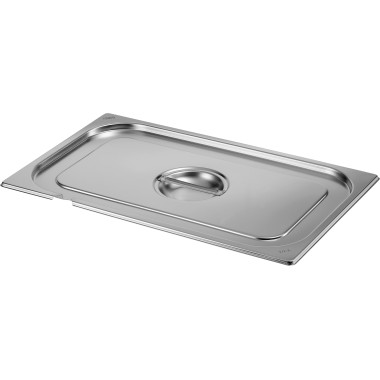 ShopDesChefs - Couvercle GN de la gamme  avec découpe pour cuillère - pour bac GN 1/2