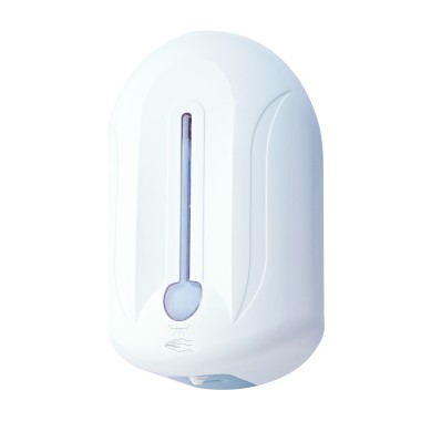 ShopDesChefs - Distributeur de désinfectant  blanc avec capteur modèle MERIT