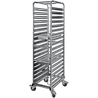 ShopDesChefs - Chariot pour plateaux  600 x 400 modèle LIAM