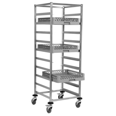 ShopDesChefs - Chariot panier / plateau  modèle KT 500