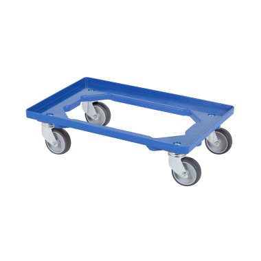 ShopDesChefs - Chariot de transport  modèle TR bleu