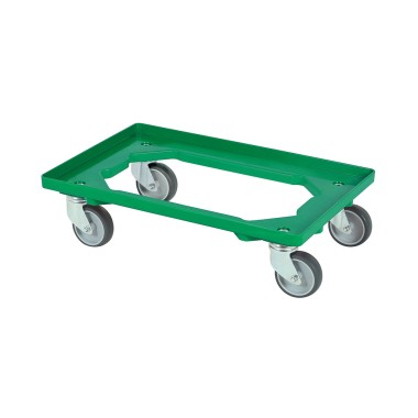 ShopDesChefs - Chariot de transport  modèle TR vert