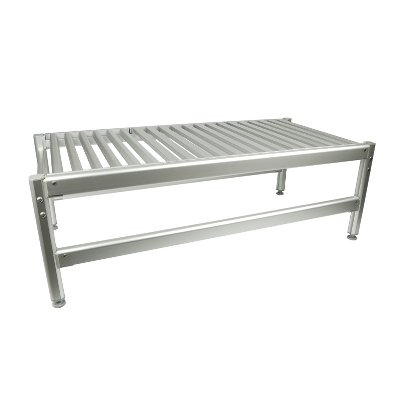 ShopDesChefs - Plateforme fixe  avec grilles en aluminium modèle PD 620