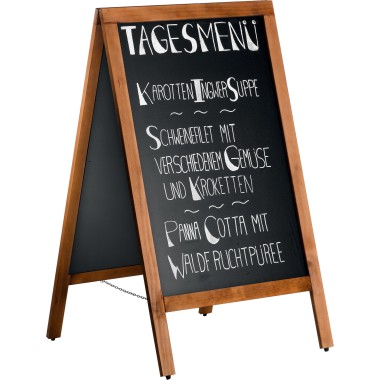 ShopDesChefs - Tableau menu