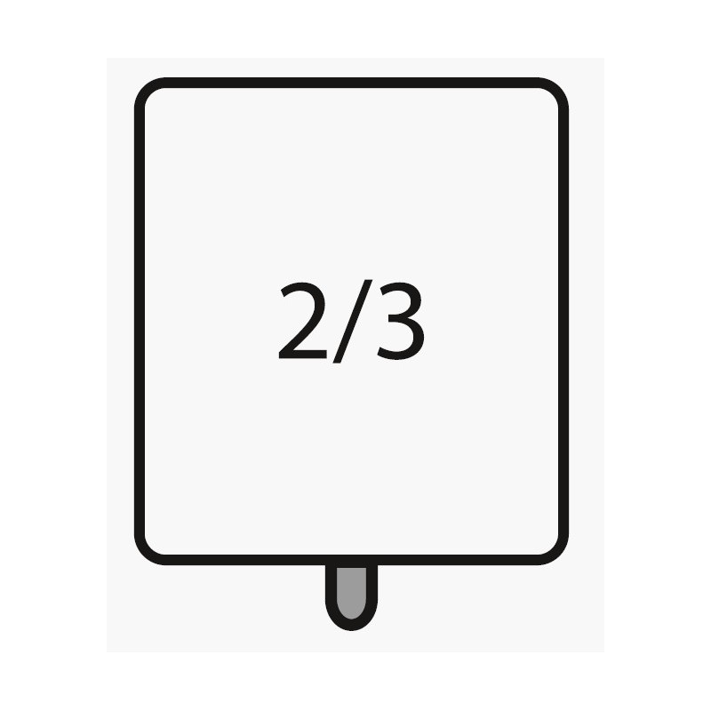 ShopDesChefs - Panier à pâtes  E7/CPCEXD : 2/3 GN