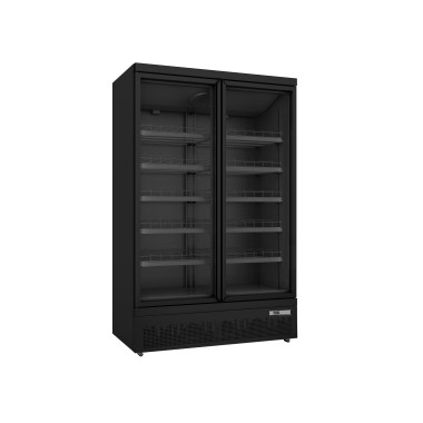 ShopDesChefs - Réfrigérateur  avec portes en verre modèle GTK 1000 PRO
