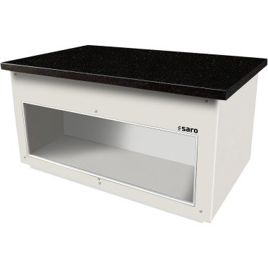 ShopDesChefs - Élément neutre  W 1600 mm, couleur BLANC
